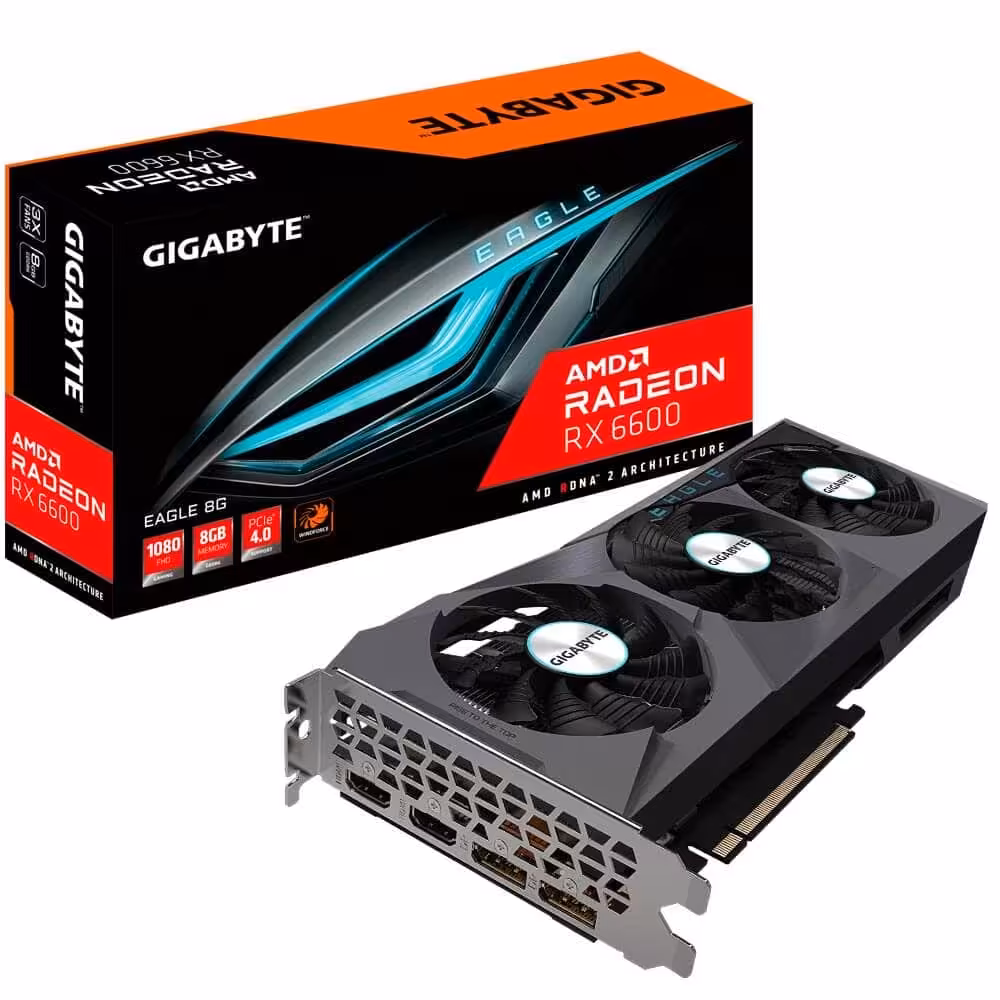 کارت گرافیک گیگابایت Gigabyte RX 6600 EAGLE 8G