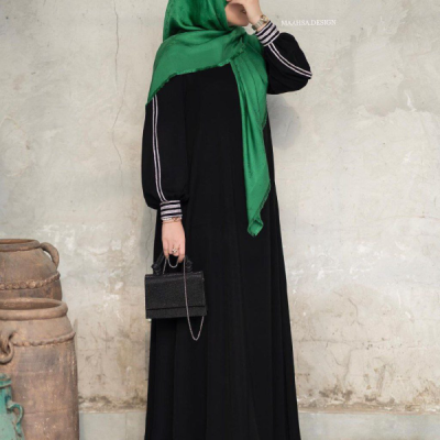 پیراهن مانتویی عربی زنانه