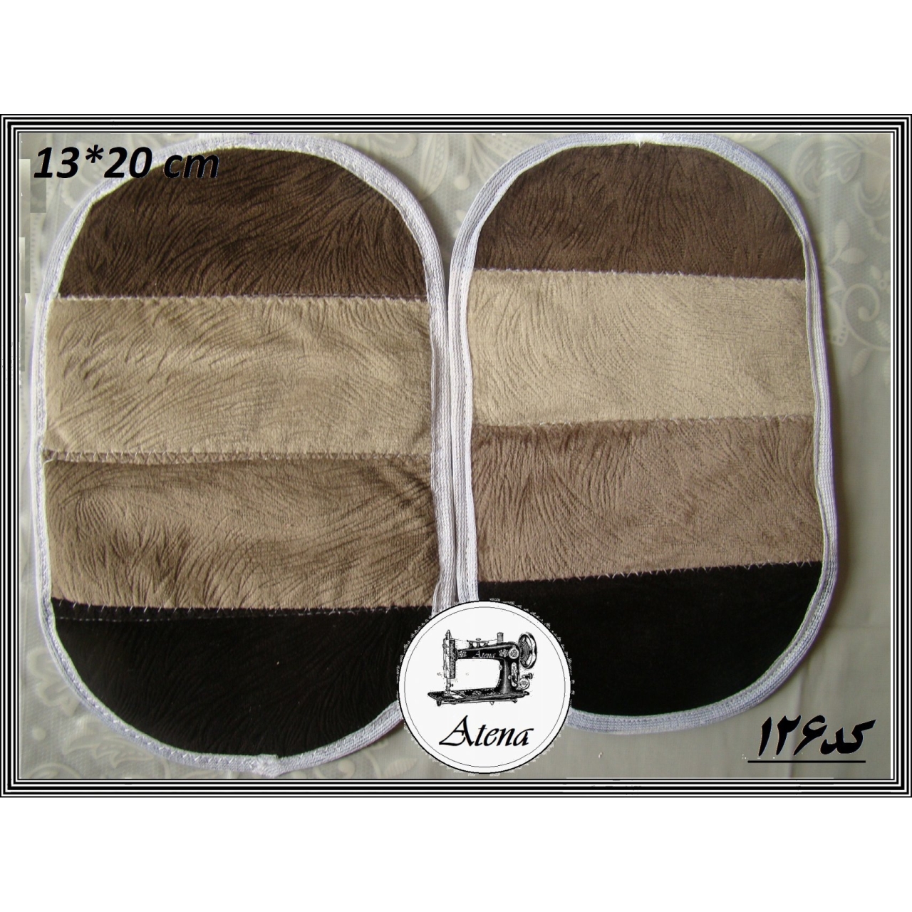 دستگیره قابلمه یک جفت کد 126