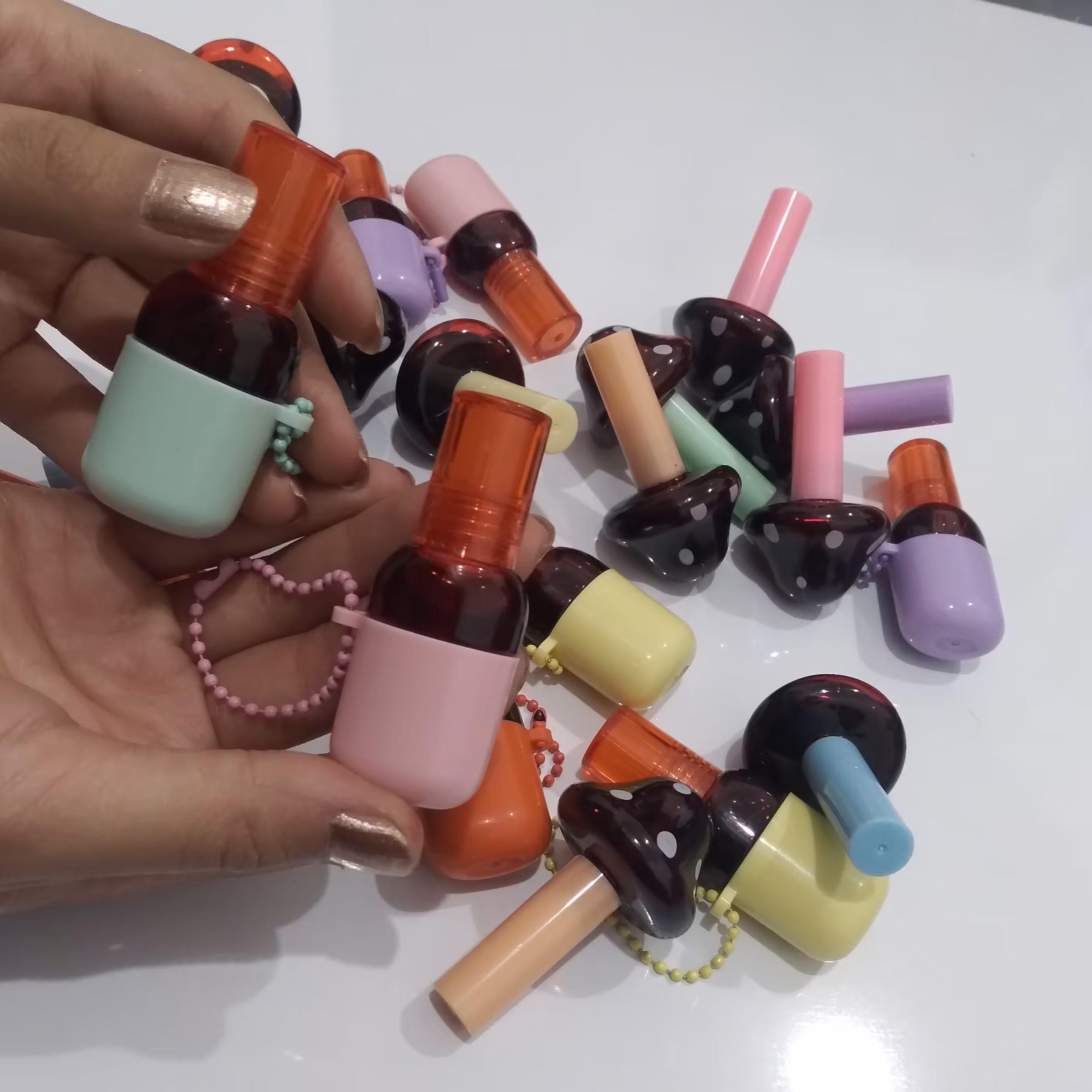 تینت لب بطری و قارچ