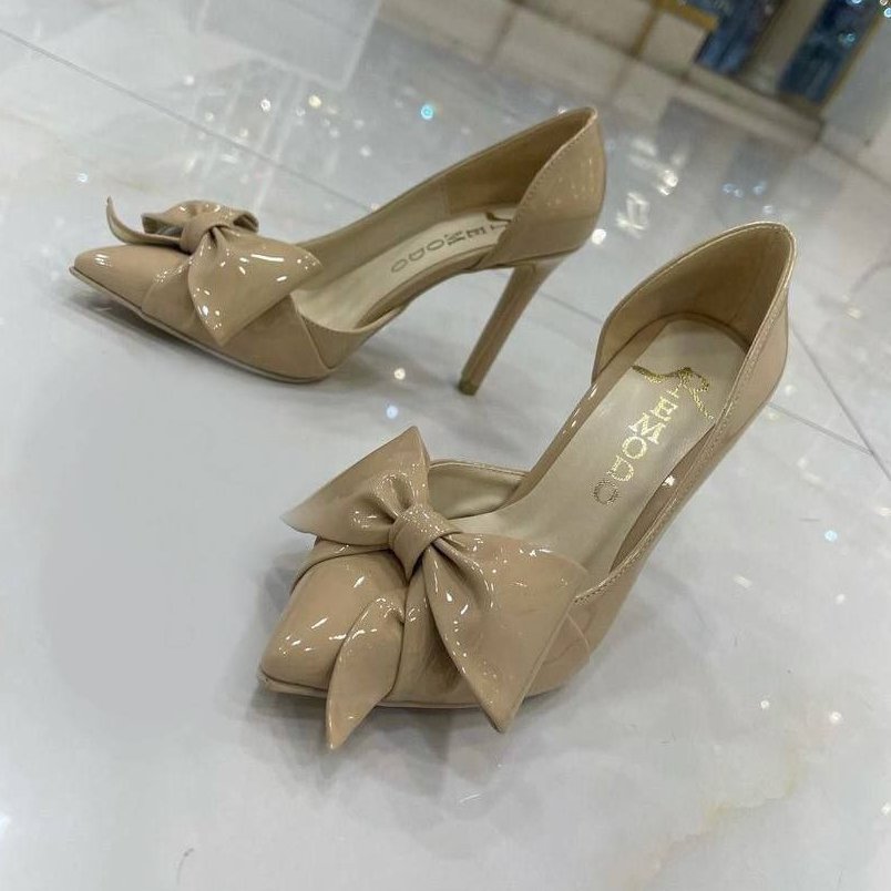 کفش مجلسی کرم رنگ