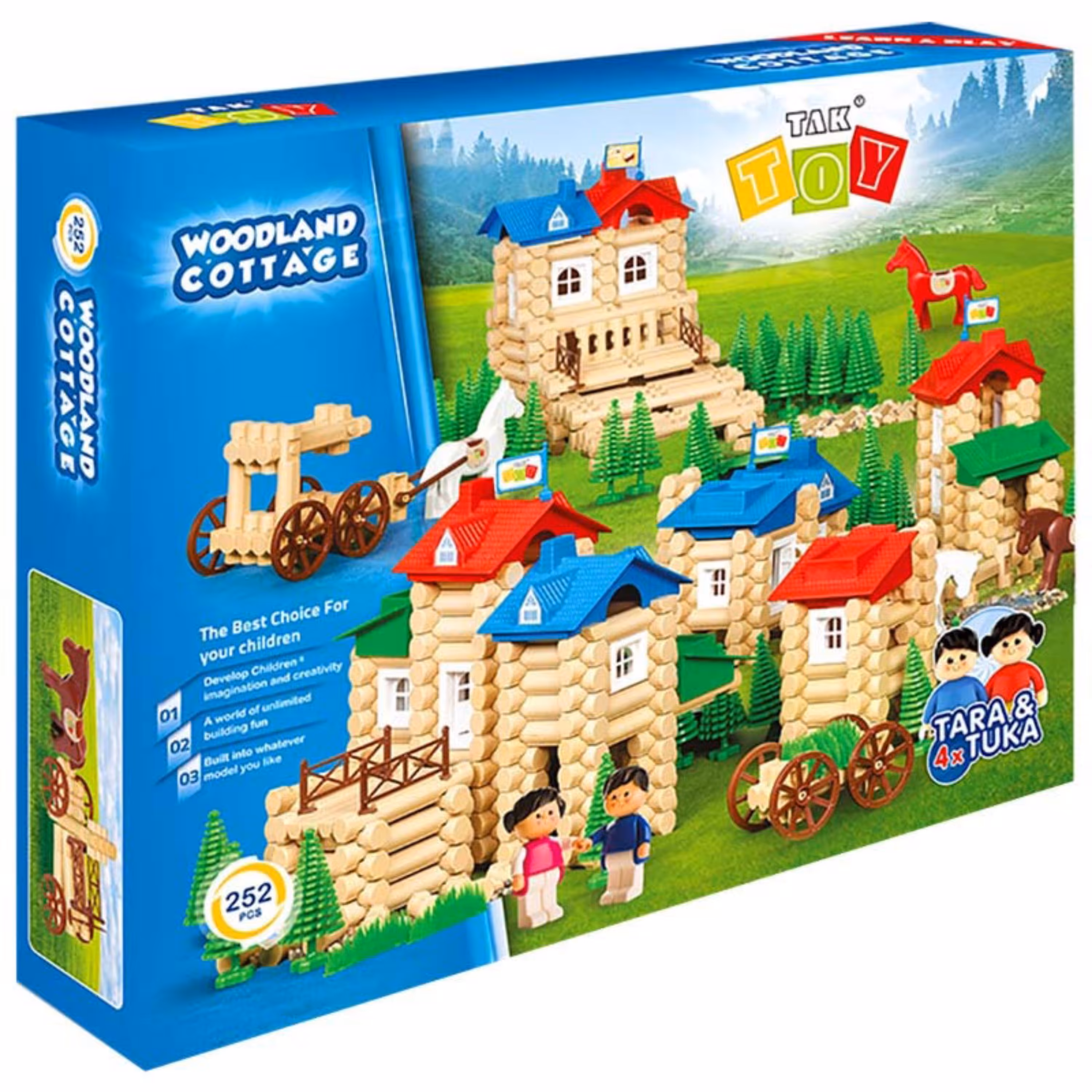 بازی فکری کلبه جنگلی252قطعه