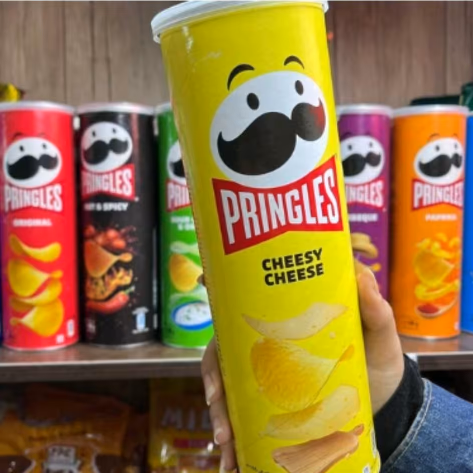 چیپس پرینگلز طعم پنیری 165گرمی