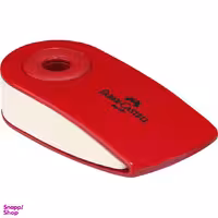 پاکن غلاف دار فابرکاستل (Faber Castell) رنگ سفید