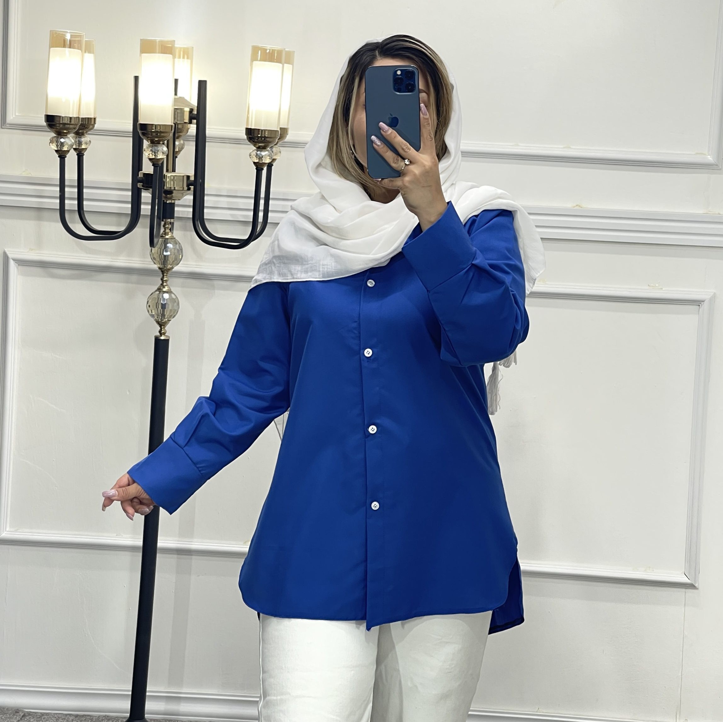 مانتو شومیزی تابستانه خنک آیسو