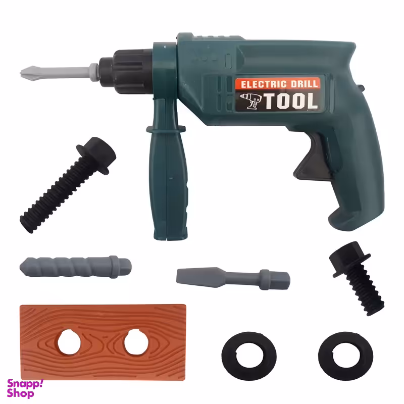 اسباب بازی دریل مدل craftsman Depot کد 9630 بسته 8 عددی
