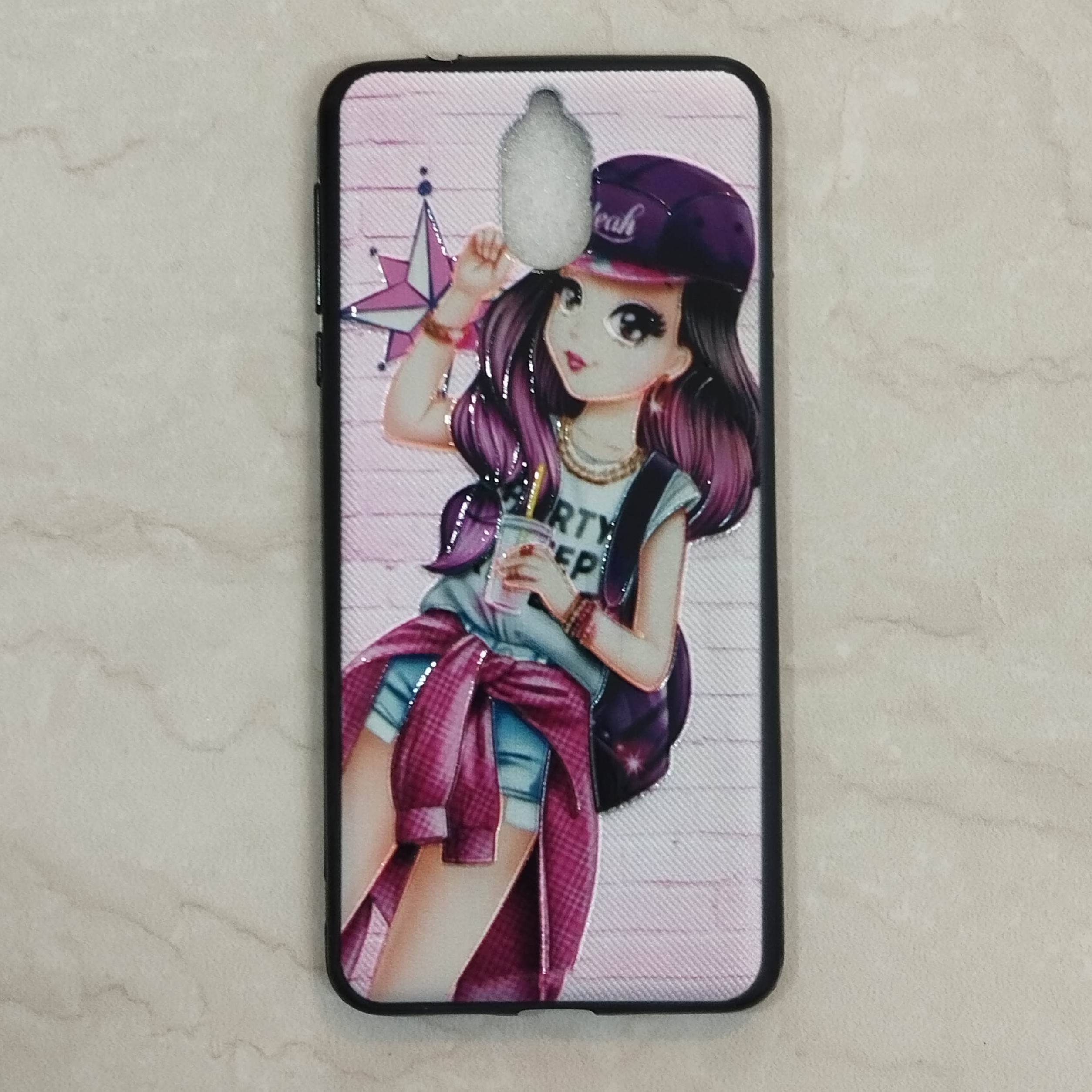 گارد - قاب - کاور طرح دخترانه مناسب برای گوشی موبایل نوکیا  Nokia 3. 1