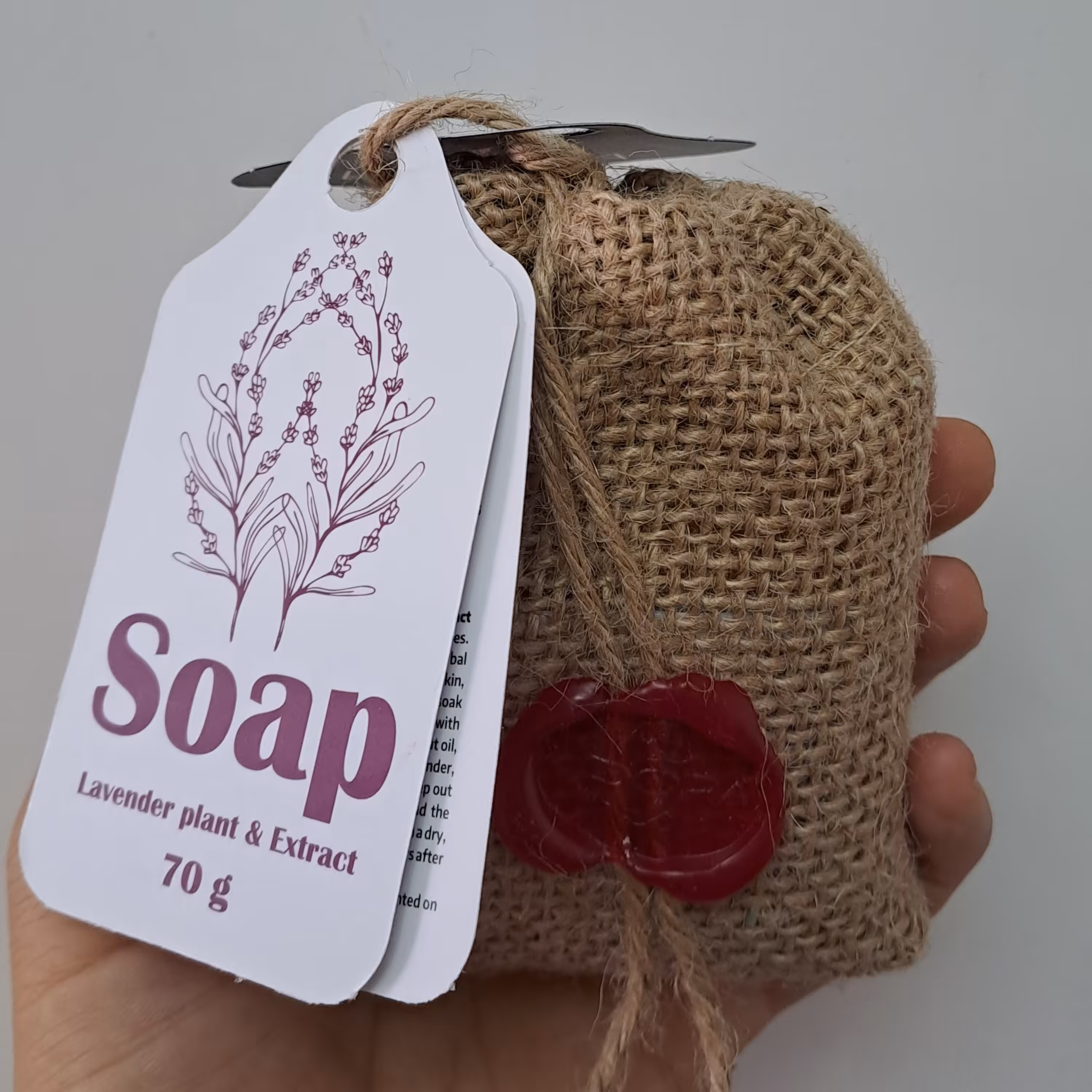 صابون گیاهی اسطوخدوس