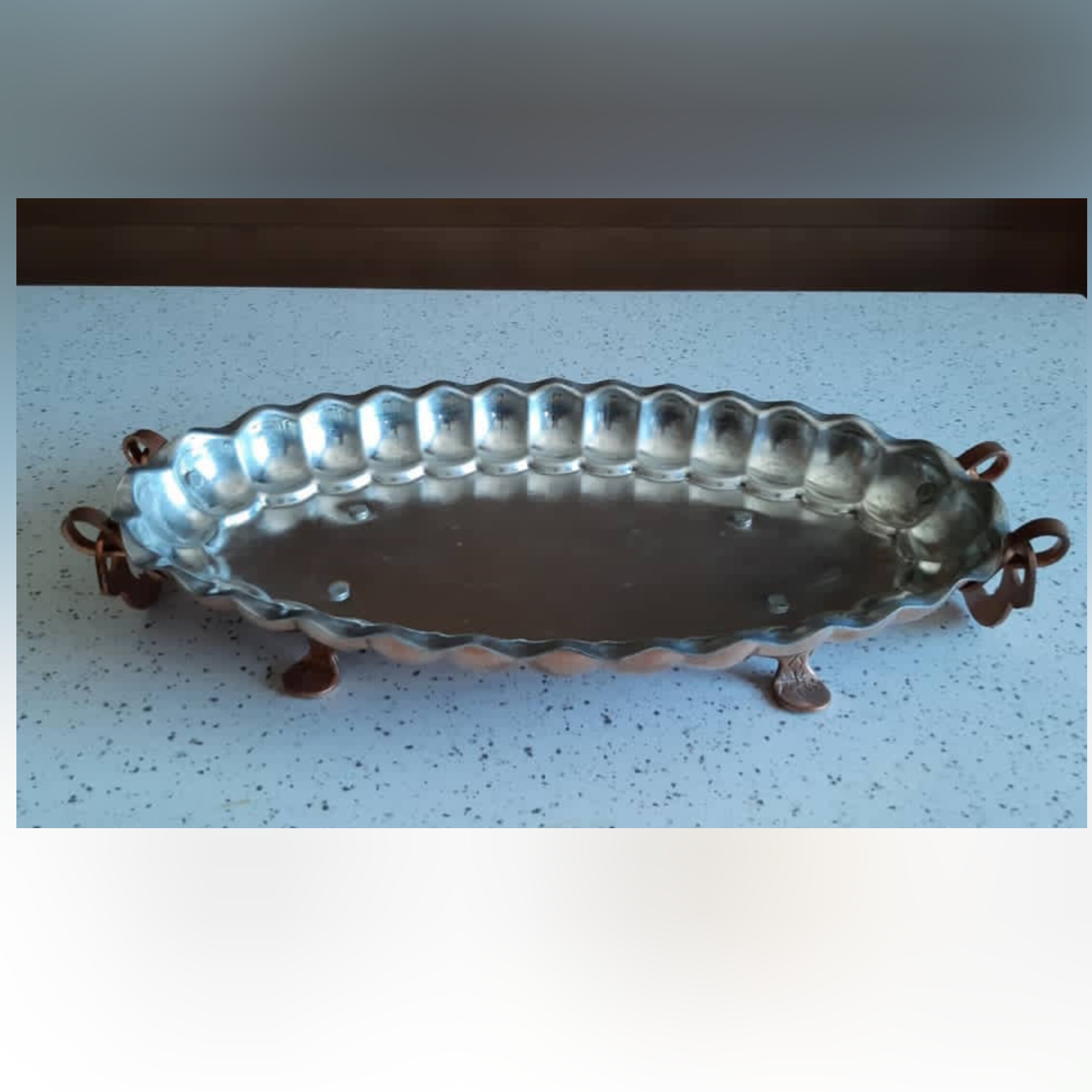 مرغ خوری مسی سایز 1(قطر35)بندانگشتی