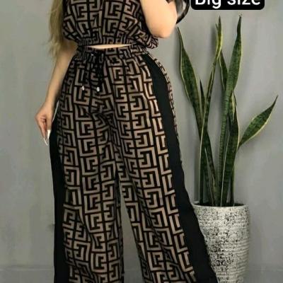 نیم تنه شلوار لاکچری 028 جنس غواصی مخصوص خاص پوشان