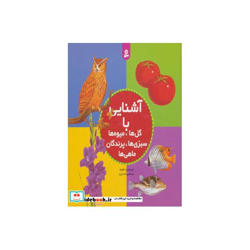 کتاب مجموعه آشنایی با گل ها،میوه ها،سبزی ها،پرندگان،ماهی ها اثر مرتضی بختیاری