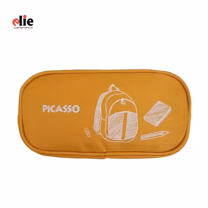 جامدادی 2 جیب پیکاسو طرح کوله پشتی