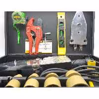 مجموعه اتو لوله سبز با لوازم کامل ایساتیس