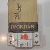 کلید محافظ جان دوپل ( تک پل بعلاوه نول ) 25 آمپر هیوندای RCCB BSR-2P مدل BS4293