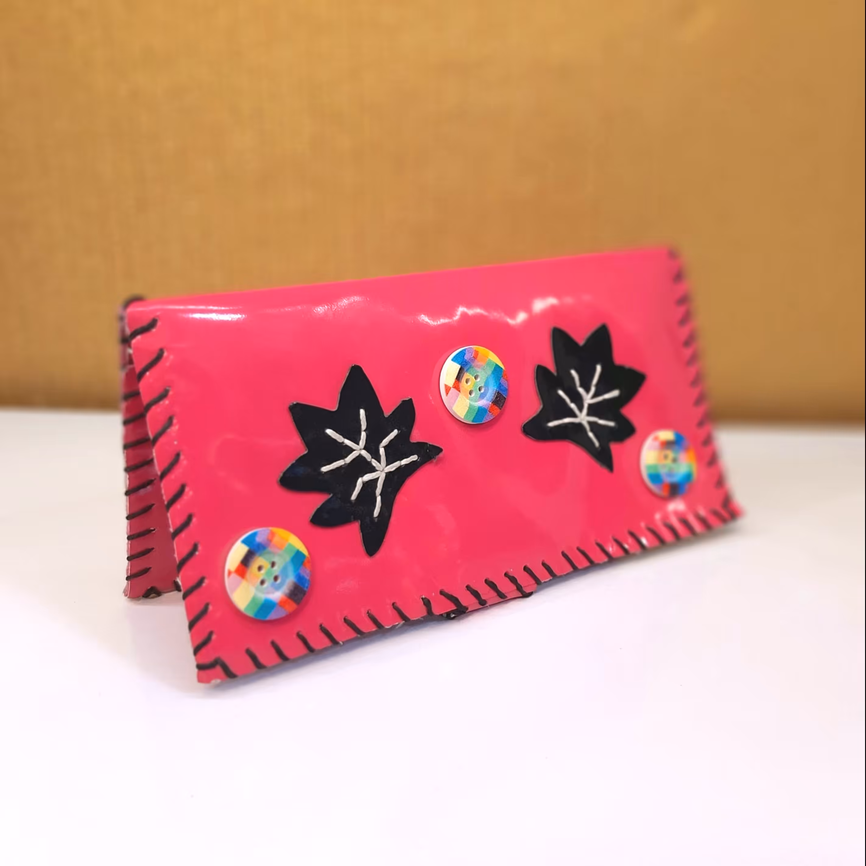 کیف پول فانتزی صورتی