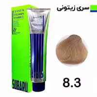 رنگ مو سوبارو شماره 8.3 حجم 120 میلی لیتر رنگ بلوند