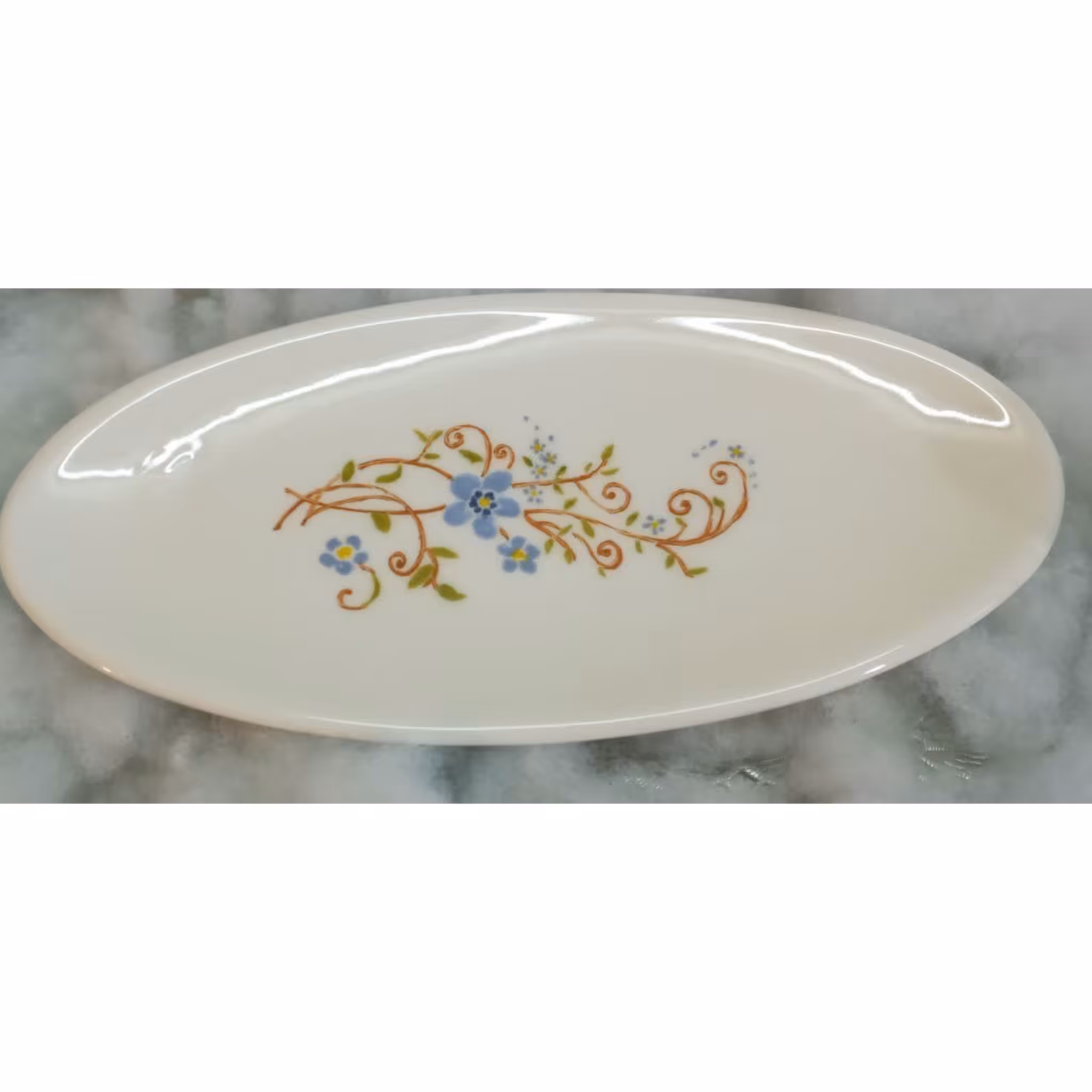 دیس بیضی میناکاری سرامیک.موجود نیست