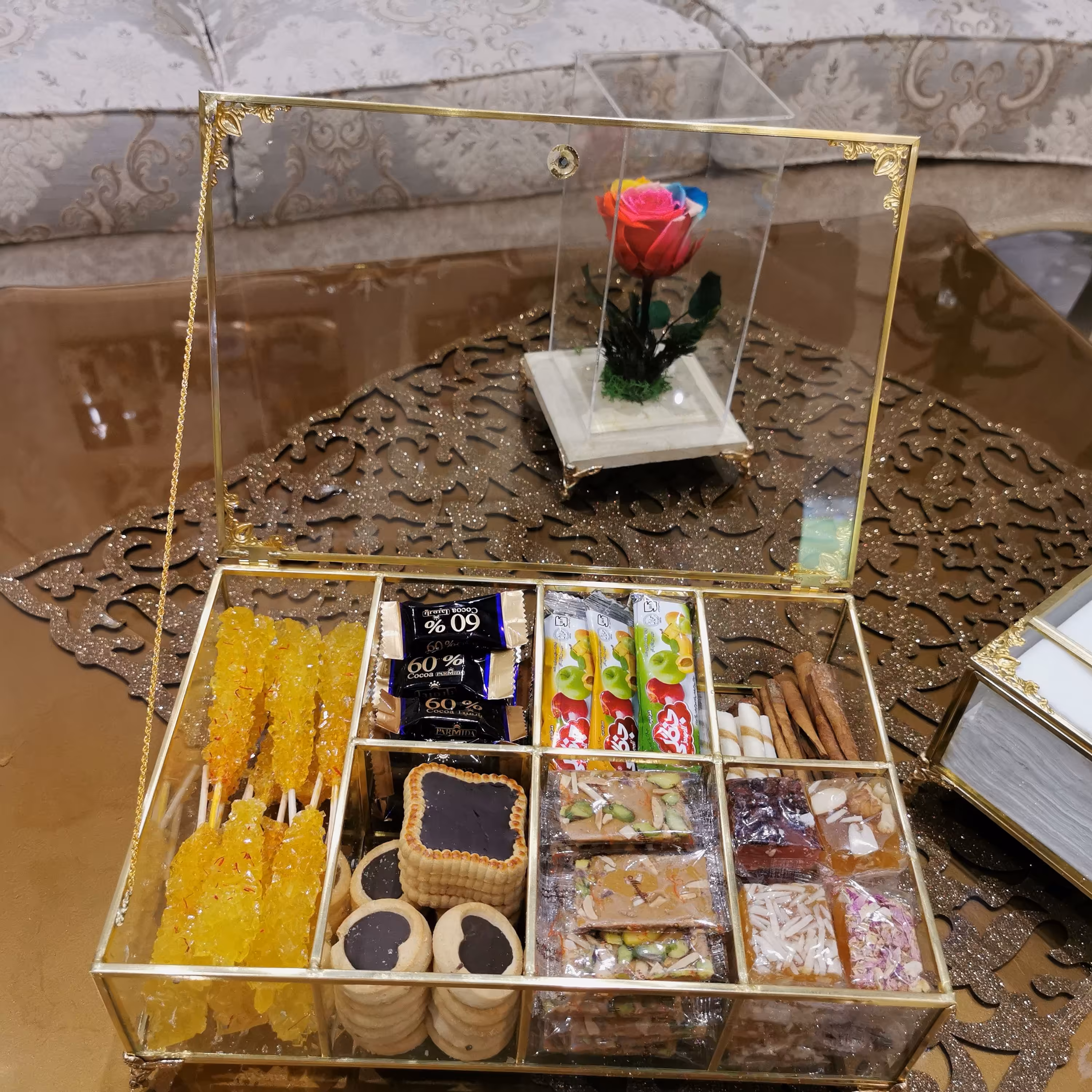 تیباکس و جعبه پذیرایی 7خانه