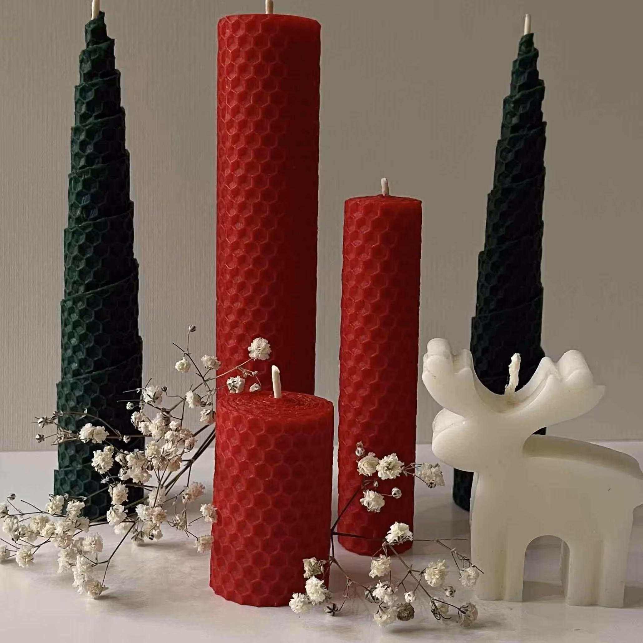 شمع  ست کریسمس 