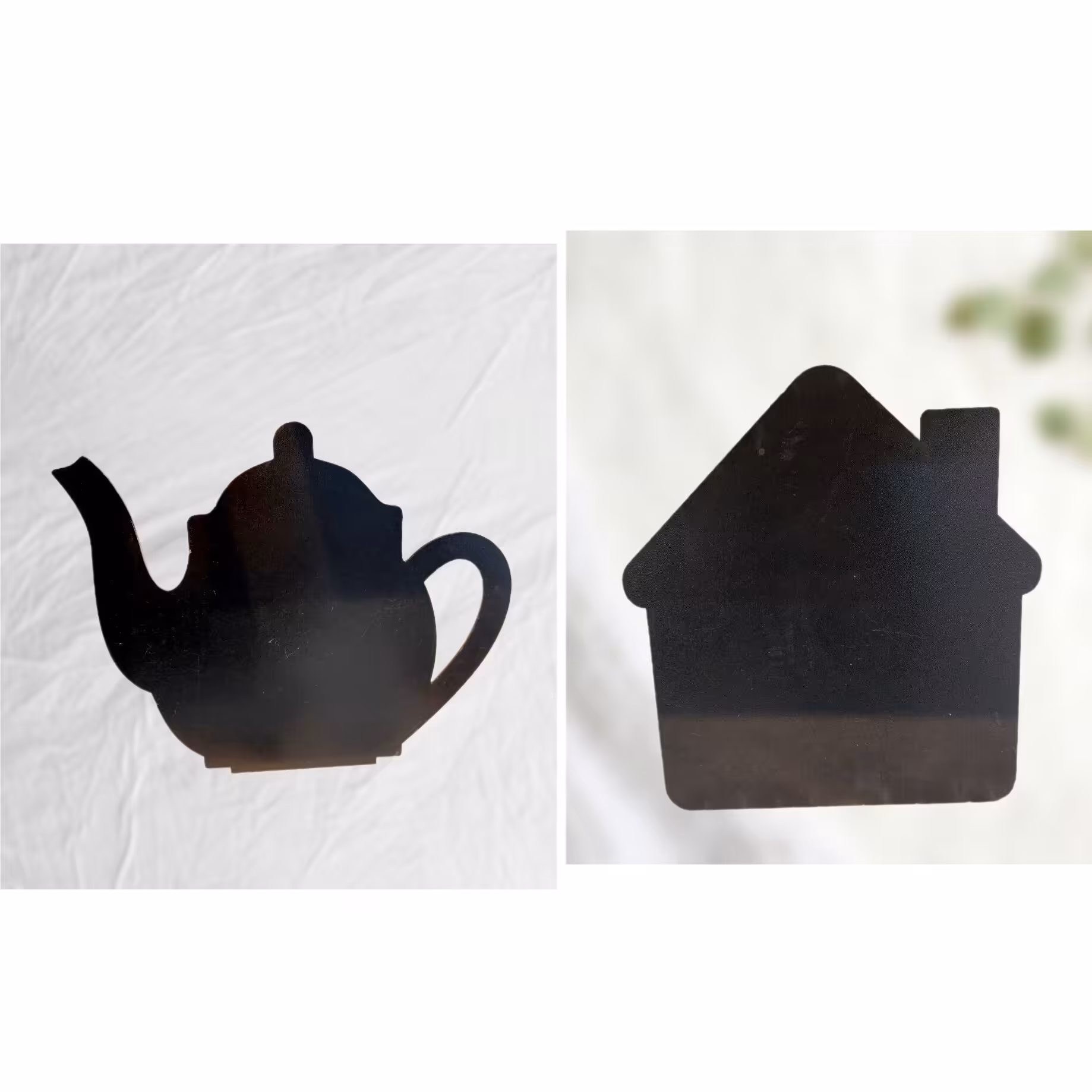 تخته دکوراتیو طرح خانه و قوری