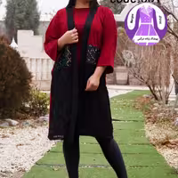 مانتو زنانه2تیکه کمرطلاکوب پایین گیپورکرپ پلاس فری سایز40تا46 ارسال رایگان به تمام نقاط کشور پوشاک زنانه نرگس 