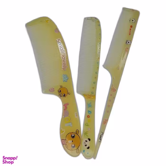 ست شانه کدپک طرح خرسی مدل 3 منظوره