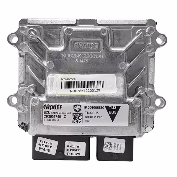 واحد کنترل الکترونیک(ECU) کروز پلاس مناسب پژو 206 موتور ECMT-TU3-ETC(E5 EOBD) کد CR39067401