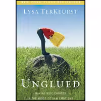 کتاب زبان اصلی Unglued اثر Lysa TerKeurst انتشارات Zondervan on Brilliance 