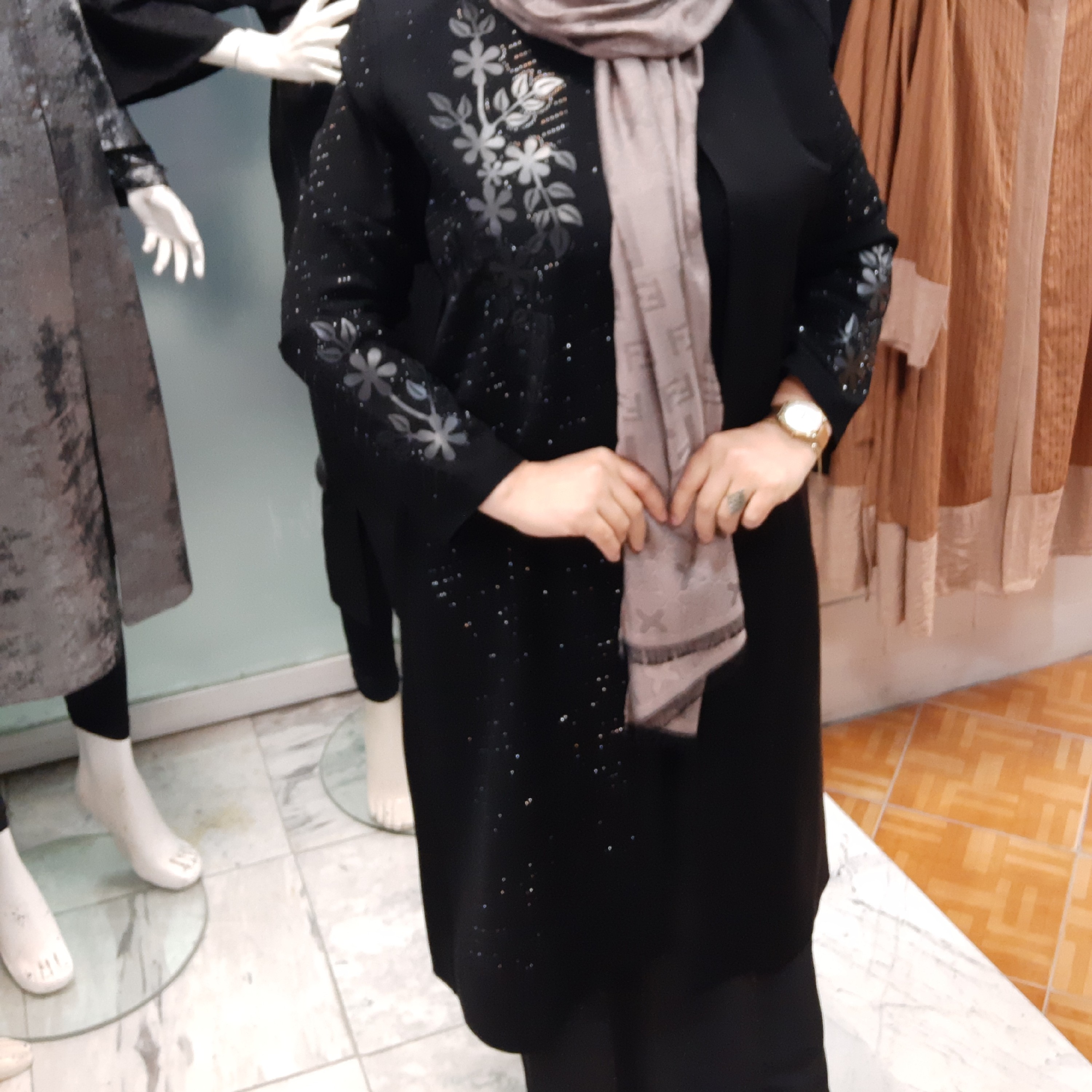 مانتو کرپ مجلسی 