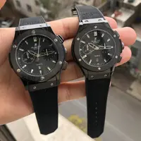 ساعت هابلو ست بند چرمی رابر با قفل اصلی هابلوت و حک آرم 