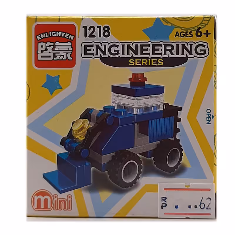 خرید ساختنی طرح بیل مکانیکی ENLIGHTEN کد 1218 سری Engineering دارای 31 قطعه