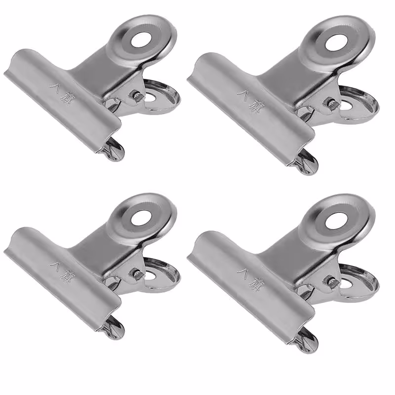 پینچر گیره کلیپسی فلزی سایز 2 سانت کوچک ROUND CLIPS