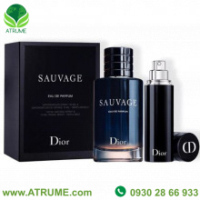 عطر ادکلن دیور ساواج ادو پرفیوم به همراه تراول اسپری 100 میل مردانه