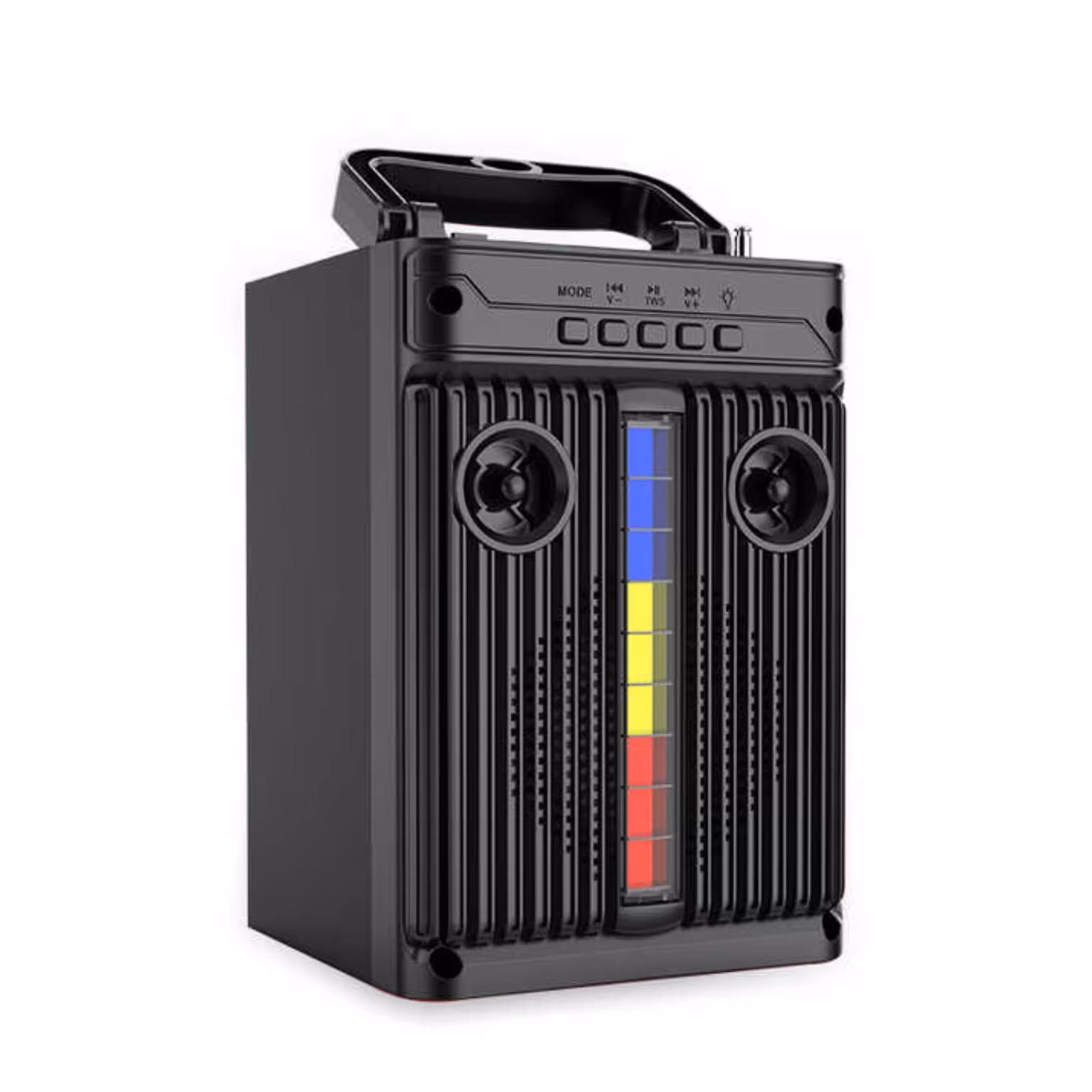 اسپیکر بلوتوثی ZQS 1453 4اینچ  فلش و بلوتوث و رم و میکروفون  خور  باکیفیت عالی باند.بلندگو .ضبط 