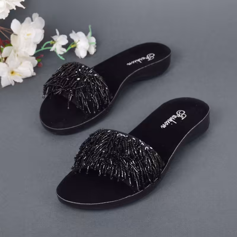 دمپایی نیکتا LP-938-4 کد 2276 مشکی  