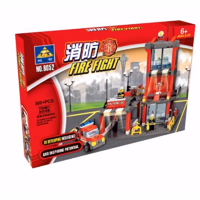 ساختنی مدل آتش نشانی 300 قطعه کد skg-009