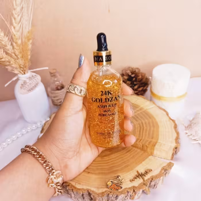 پرایمر و سرم زیر ساز طلای 100 میل گلدزن GOLDZAN