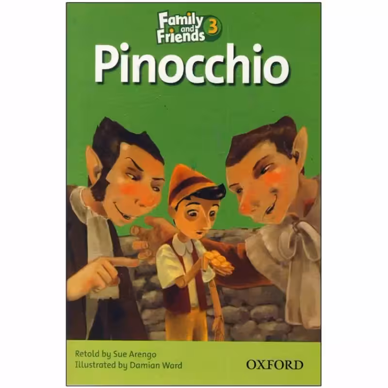 Pinochio Story Book Family and Friends 3 کتاب