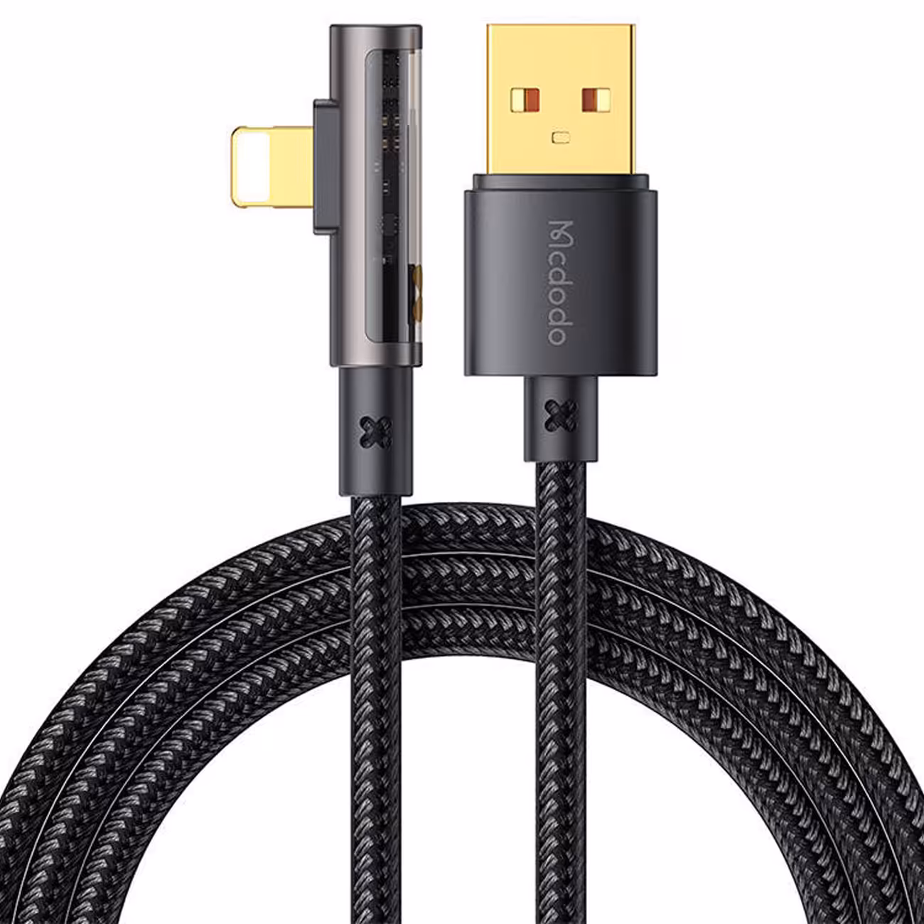 کابل تبدیل  یو اس بی به لایتنینگ 1.2 متریمک دودو با طراحی شفاف CA-3510