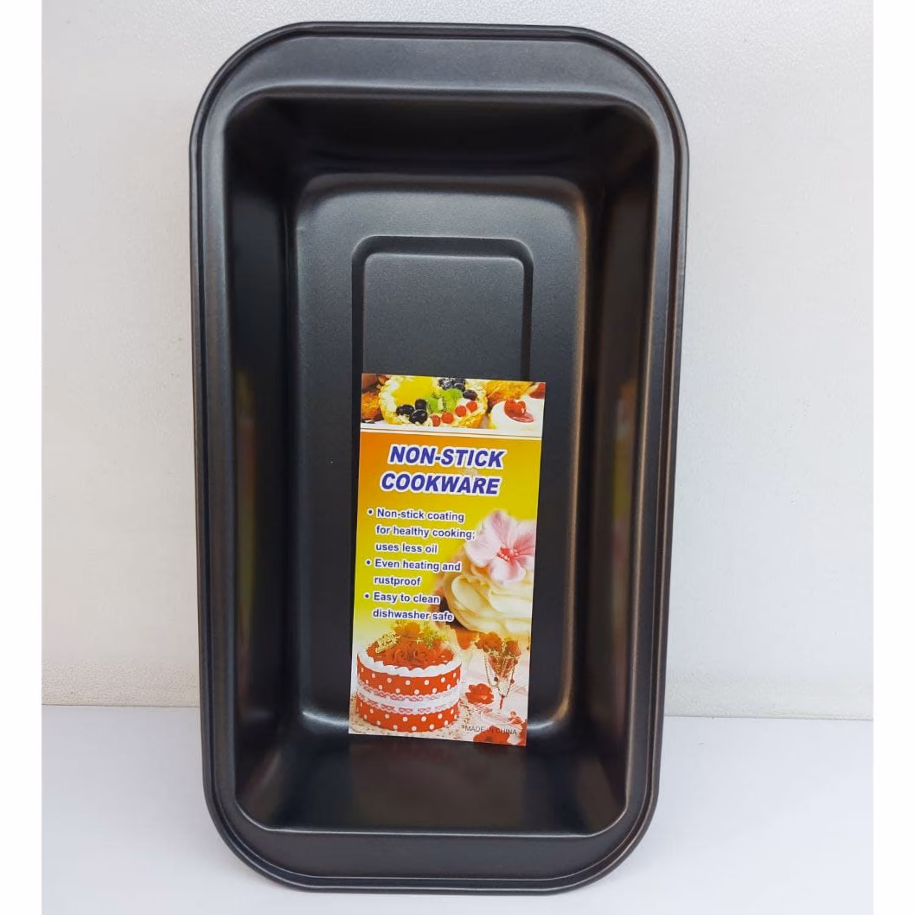 قالب کیک مستطیلی تفلون گود بزرگ کیفیت بالا 