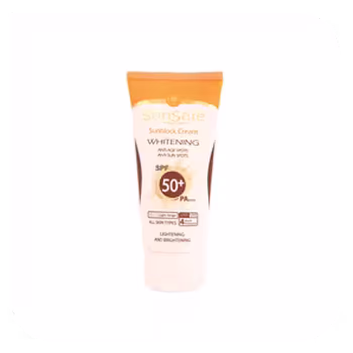 کرم ضد آفتاب +SPF 50 روشن كننده سان سیف2
