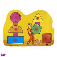 بازی آموزشی دهکده مدل آشنایی با اشکال هندسی کد 1