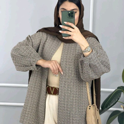مانتو کتی زنانه توییت مدل مانتو کتی توییت پاییزه