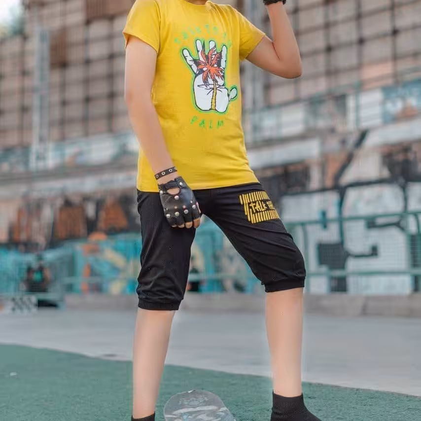 تی شرت وشلوارک پسرانه