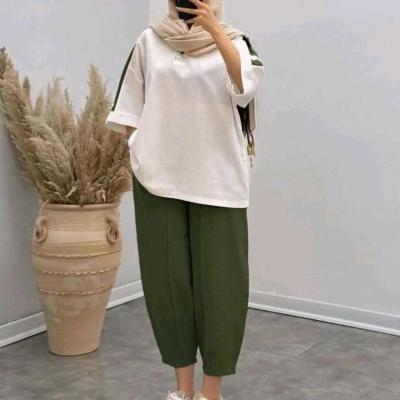 ست تونیک شلوار لنین1248