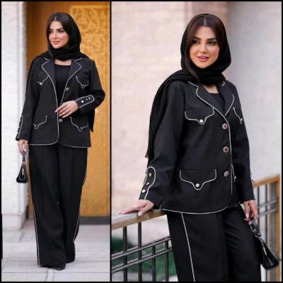 مانتو شلوار مازراتی مدل ست عیدانه