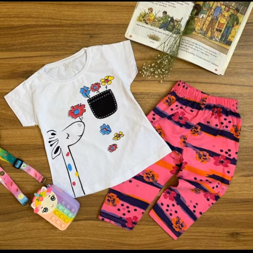 بلوز شلوار زرافه