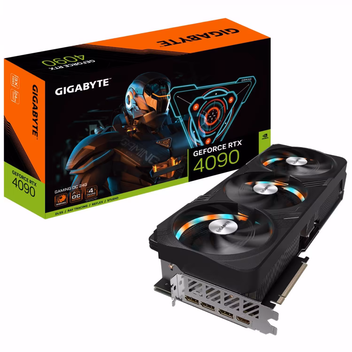 کارت گرافیک گیگابایت GeForce RTX 4090 GAMING OC 24G