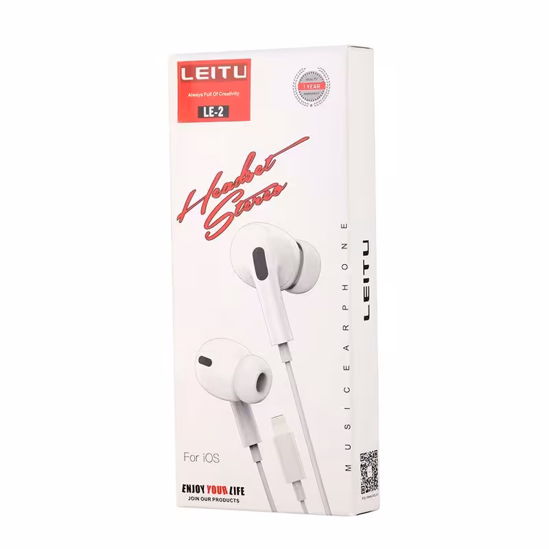 هنذفری سیم دار لیتو مدل LE-2 سوکت آیفون