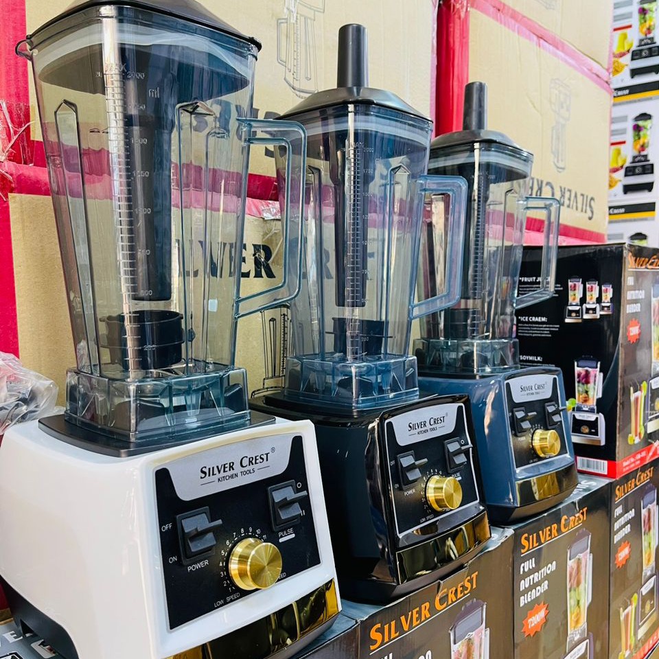 مخلوط کن صنعتی سیلور کرست 7200وات پارچ 2لیتر نشکن بالندر 